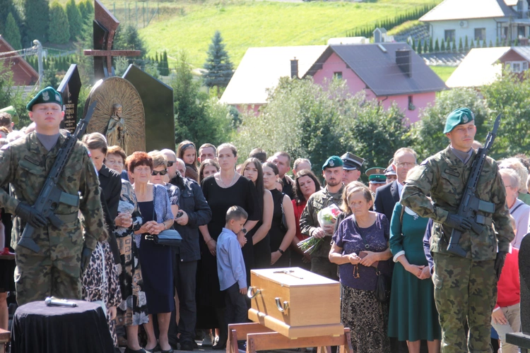 Krużlowa. Pogrzeb śp. Stanisława Barana w 86 lat od jego śmierci