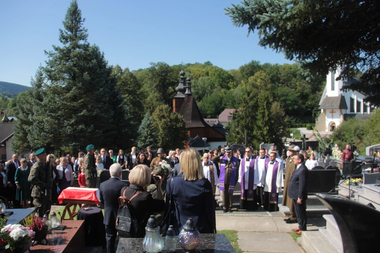 Krużlowa. Pogrzeb śp. Stanisława Barana w 86 lat od jego śmierci