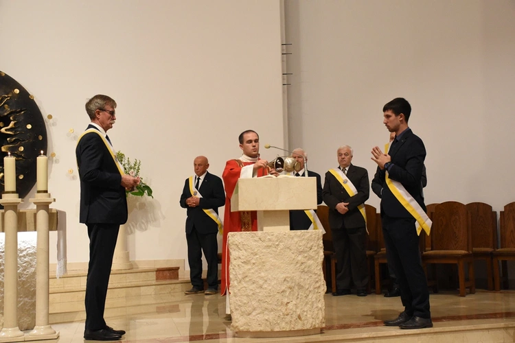 Eucharystia pod przewodnictwem bp. Szlachetki