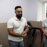 Otwarcie siłowni parafialnej w Słupi