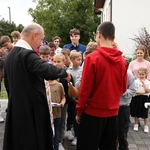 Otwarcie siłowni parafialnej w Słupi