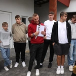 Otwarcie siłowni parafialnej w Słupi