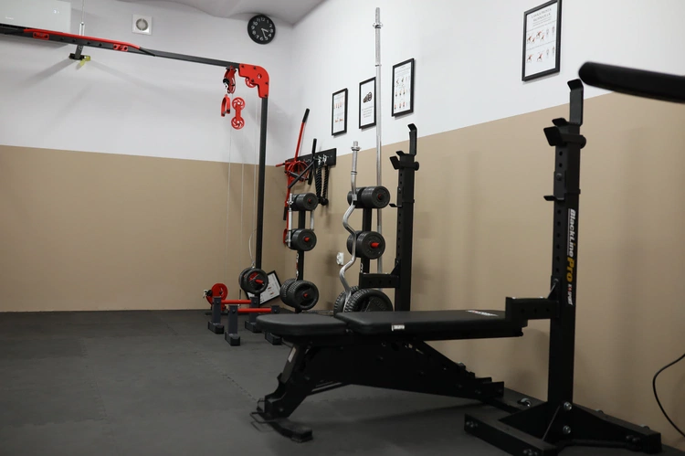 Otwarcie siłowni parafialnej w Słupi