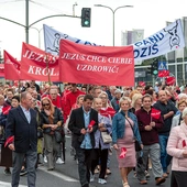 Słupszczanie wyznali wiarę na ulicach swojego miasta.