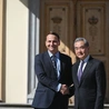 Wang Yi podczas spotkania z ministrem Sikorskim