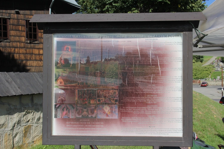 Wmurowanie kamienia węgielnego w Czarnym Potoku