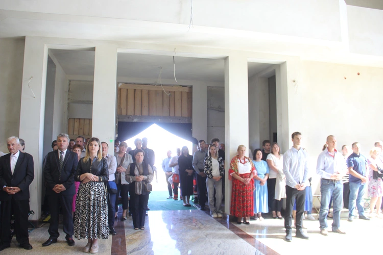 Wmurowanie kamienia węgielnego w Czarnym Potoku