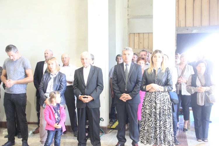 Wmurowanie kamienia węgielnego w Czarnym Potoku