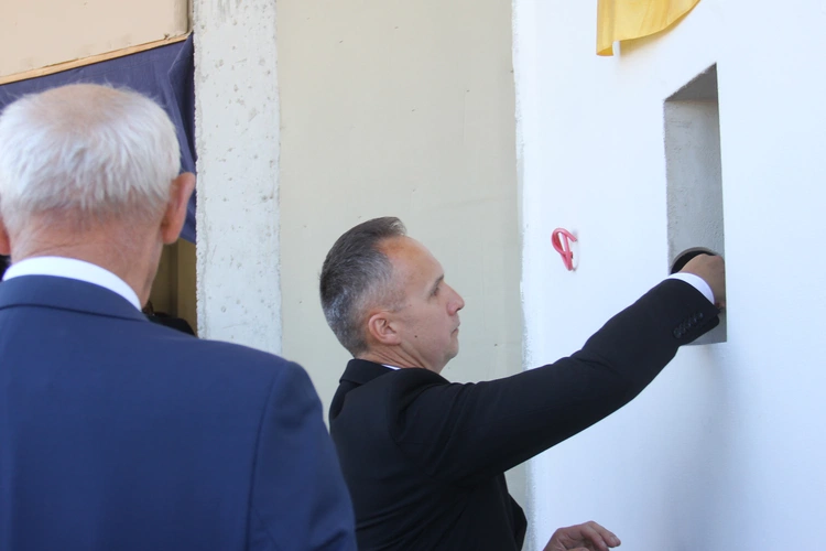 Wmurowanie kamienia węgielnego w Czarnym Potoku