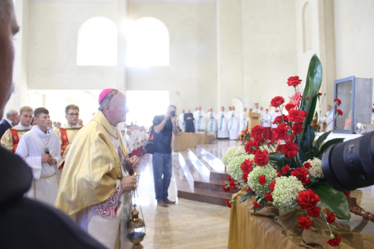 Wmurowanie kamienia węgielnego w Czarnym Potoku