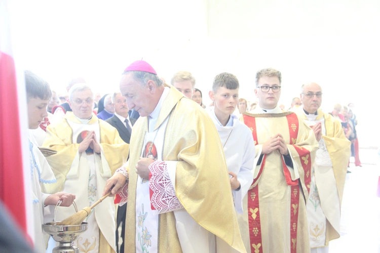 Wmurowanie kamienia węgielnego w Czarnym Potoku