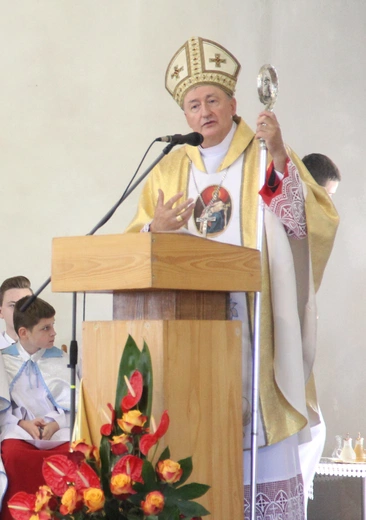 Wmurowanie kamienia węgielnego w Czarnym Potoku