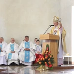 Wmurowanie kamienia węgielnego w Czarnym Potoku