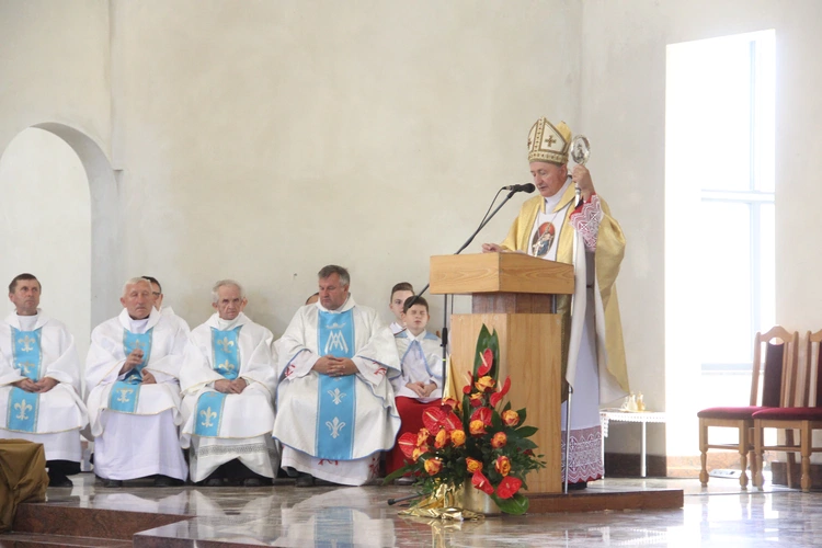 Wmurowanie kamienia węgielnego w Czarnym Potoku