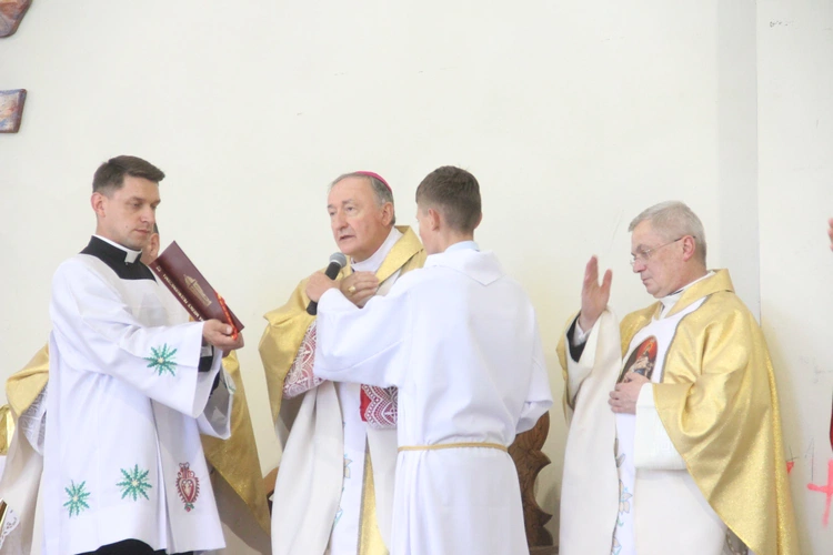 Wmurowanie kamienia węgielnego w Czarnym Potoku