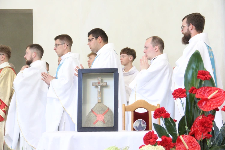 Wmurowanie kamienia węgielnego w Czarnym Potoku