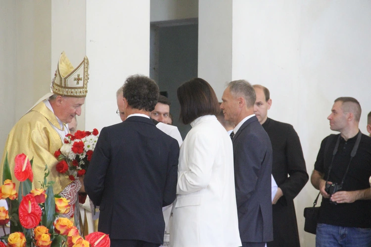 Wmurowanie kamienia węgielnego w Czarnym Potoku