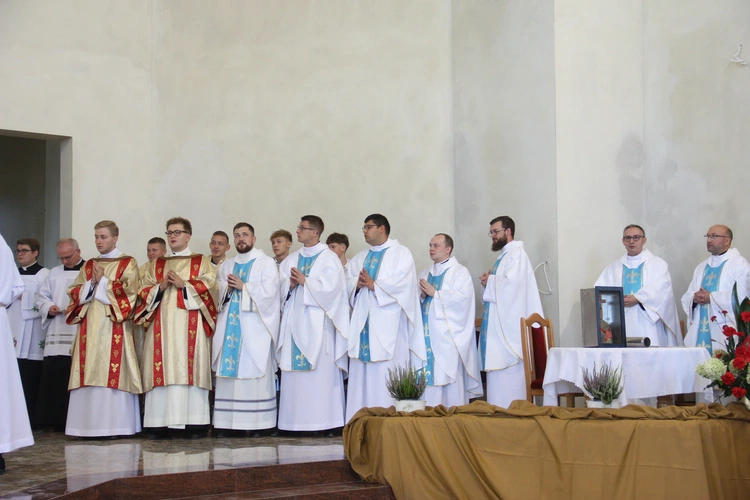 Wmurowanie kamienia węgielnego w Czarnym Potoku