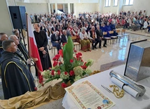 Wmurowanie kamienia węgielnego w Czarnym Potoku