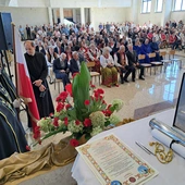 Wmurowanie kamienia węgielnego w Czarnym Potoku