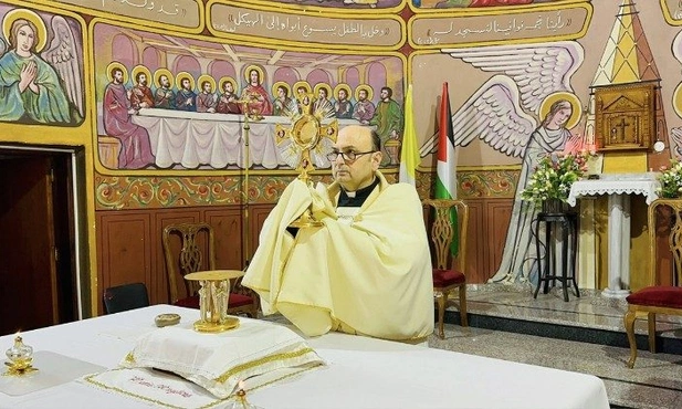 Ofensywa w Gazie, ks. Romanelli opowiada