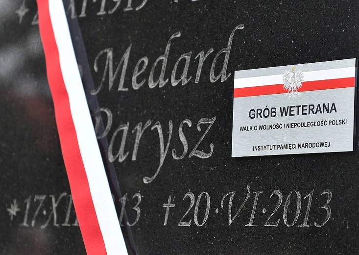 Grób o. Medarda Parysza wpisany do rejestru grobów weteranów wojennych