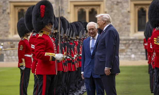 Donald Trump odwiedza Wielką Brytanię