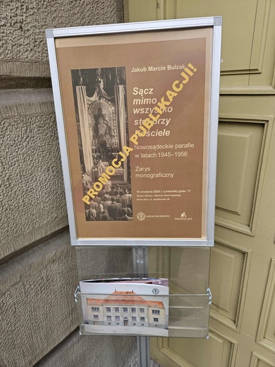 Promocja książki dr Jakuba Bulzaka