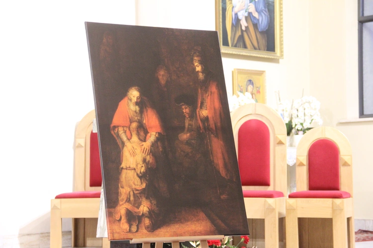 Żyraków. Ze św. Stanisławem Kostką