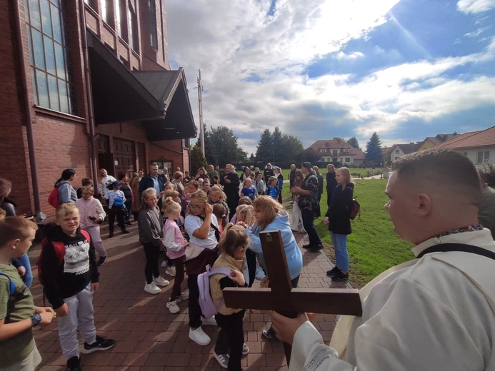 Pielgrzymka dzieci do św. Stanisława