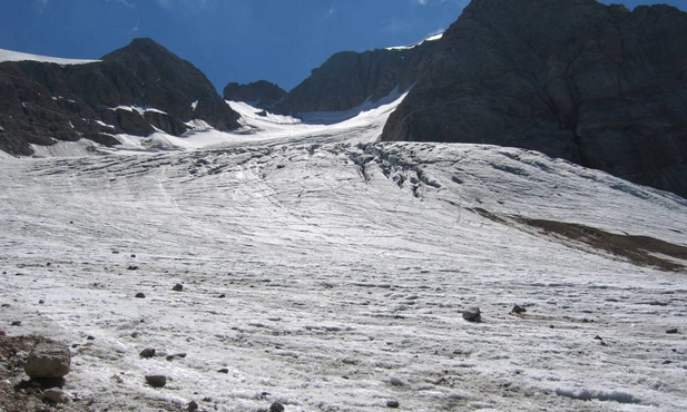 Marmolada topnieje