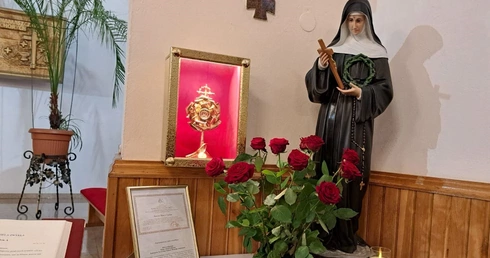 Spotkanie ze św. Ritą w Nieświniu