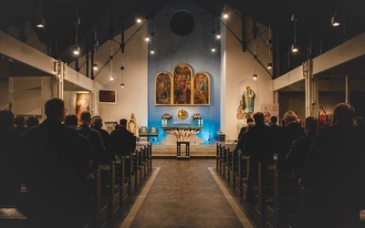 Wieczorne skupienie kapłanów