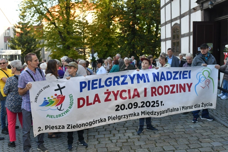 II Piesza Zielonogórska Pielgrzymka Międzyparafialna i Marsz dla Życia