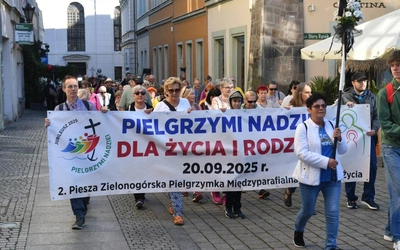 II Piesza Zielonogórska Pielgrzymka Międzyparafialna i Marsz dla Życia