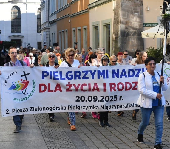 II. Piesza Zielonogórska Pielgrzymka Międzyparafialna i Marsz dla Życia