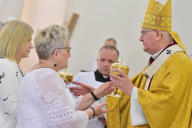 Ostróda. Poświęcenia kościoła Świętych Hiacynty i Franciszka