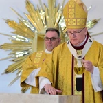 Ostróda. Poświęcenia kościoła Świętych Hiacynty i Franciszka