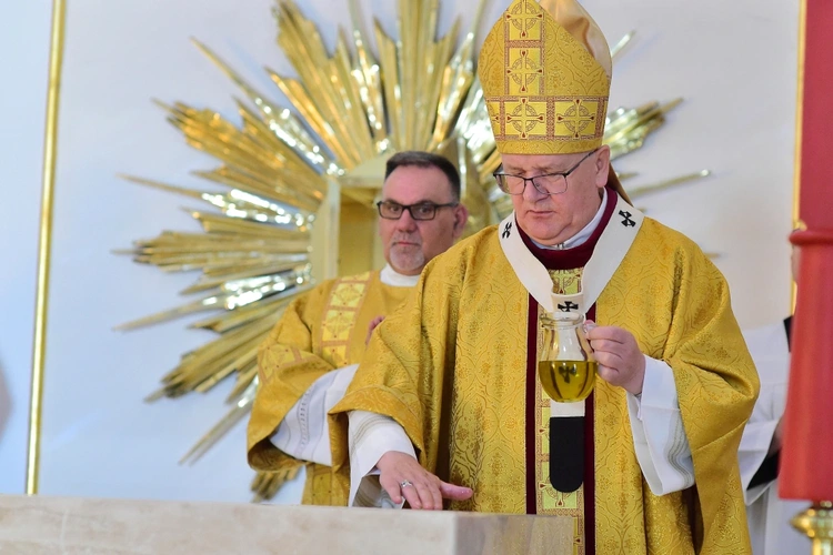 Ostróda. Poświęcenia kościoła Świętych Hiacynty i Franciszka