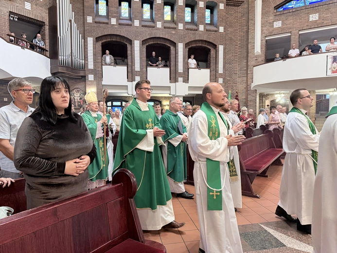 Posłanie na misje ks. Mateusza Gamzy