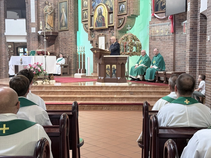 Posłanie na misje ks. Mateusza Gamzy