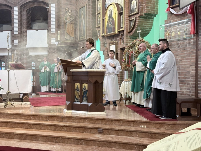 Posłanie na misje ks. Mateusza Gamzy