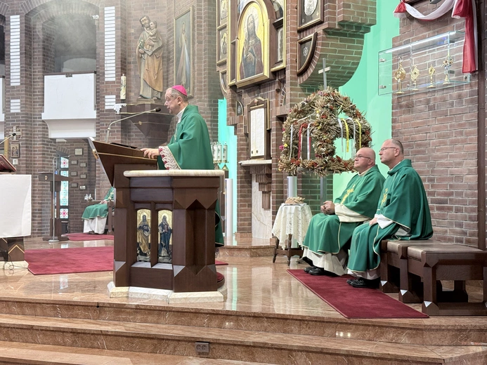 Posłanie na misje ks. Mateusza Gamzy