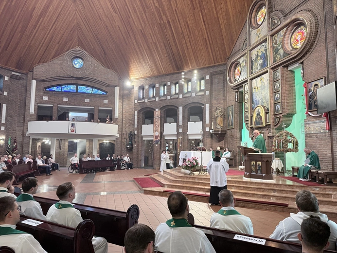 Posłanie na misje ks. Mateusza Gamzy