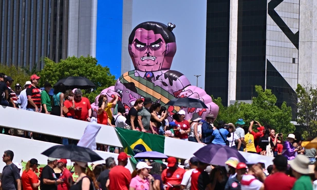 Brazylijczycy protestujący przeciwko spodziewanej amnestii dla polityków