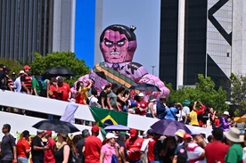Brazylijczycy protestujący przeciwko spodziewanej amnestii dla polityków