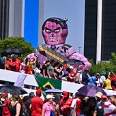 Brazylijczycy protestujący przeciwko spodziewanej amnestii dla polityków