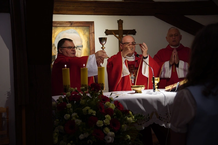 Kaplica św. ojca Pio w Garnierówce w Głębowicach