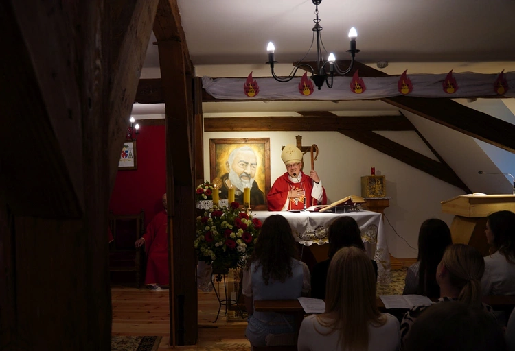 Kaplica św. ojca Pio w Garnierówce w Głębowicach