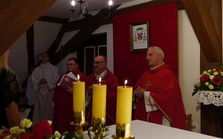 Kaplica św. ojca Pio w Garnierówce w Głębowicach